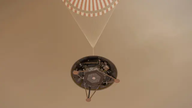 Artwork: InSight descent