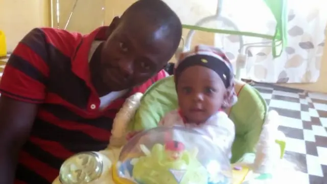 Umar Sulaiman and im daughter