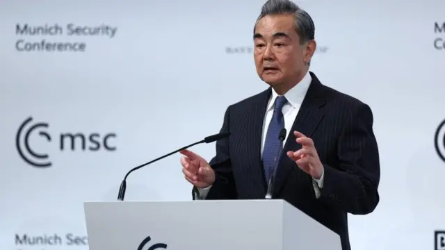 王毅在慕尼黑全球安全会议上