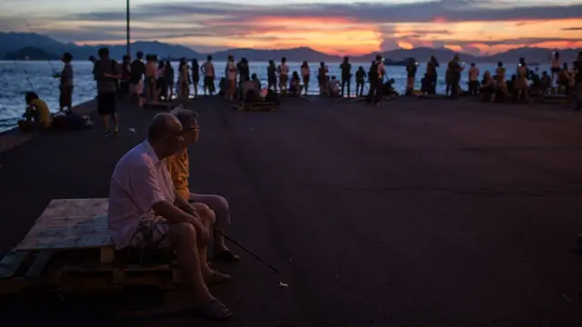 资料图片：老人夫妇