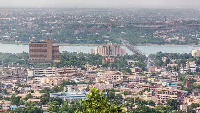 La ville de Bamako, Mali
