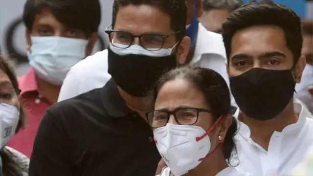 પશ્ચિમ બંગાળમાં મમતા બેનરજીના તૃણમૂલ કૉંગ્રેસ પક્ષે ભાજપના આકરા પડકાર છતાં જીત મેળવી તેથી પ્રશાંત કિશોરનું કદ વધ્યું છે