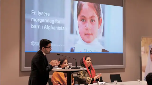 پامیر احساس وايي دی به په ملګرو ملتونو کې په خپله وینا کې د بېوزلو او شتمنو ځوانانو ترمنځ توپېر ته اشاره وکړي