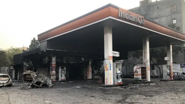 भजनपुरा का पेट्रोल पम्प