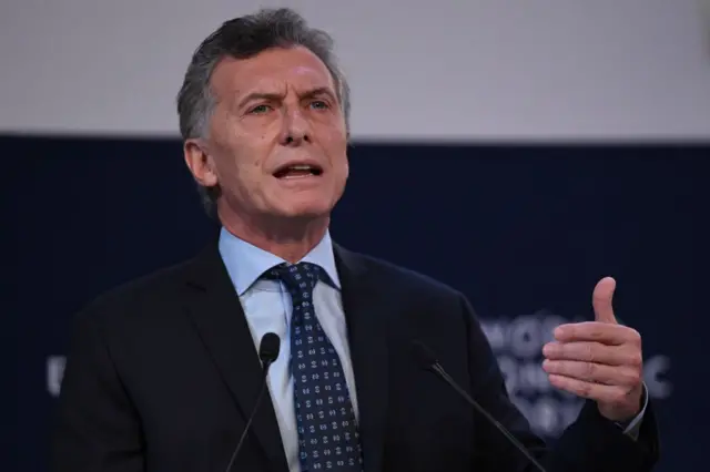 Mauricio Macri.