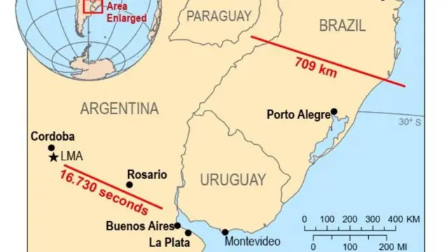 Los récords de megadescargas en Brasil y Argentina acaban de ser certificados por la Organización Meteorológica Mundial.