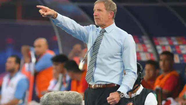 English coach Stuart Baxter