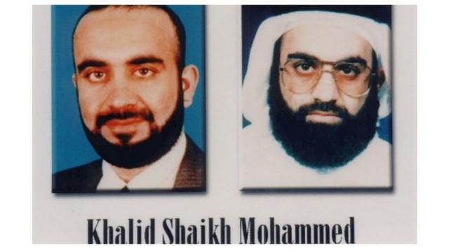 ملصق باسم المطلوب خالد شيخ محمد، نشره الرئيس بوش عام 2001