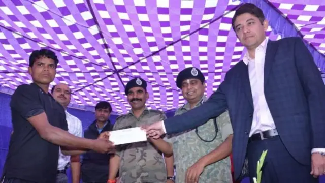 समर्पण करनेवाला एक माओवादी