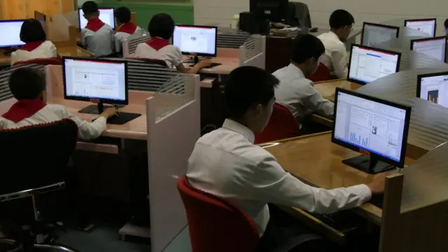 북한의 컴퓨터 수업