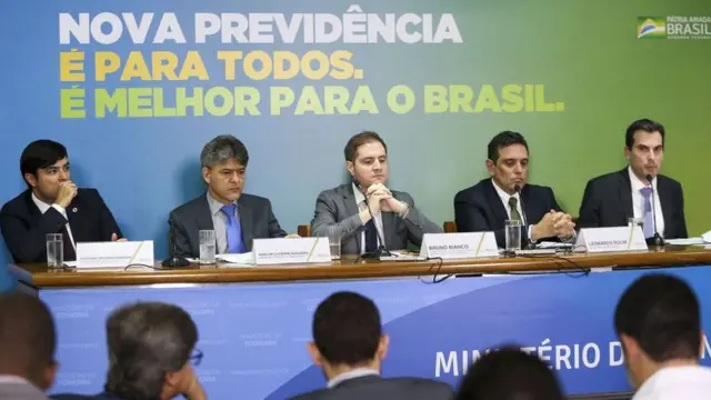 Apresentação da PEC 06, da reforma da Previdência, em fevereiro de 2019