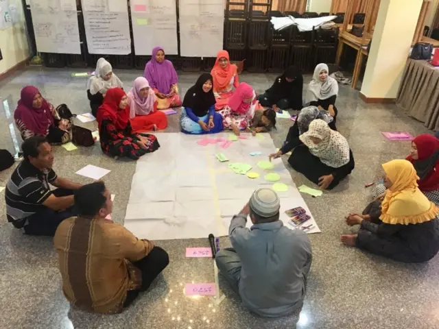 ชายแดนใต้, มุสลิม, ผู้หญิง, เครือข่ายผู้หญิง, สามจังหวัด, ความขัดแย้ง, ฐิตินบ โกมลนิมิ, วันสตรีสากล,