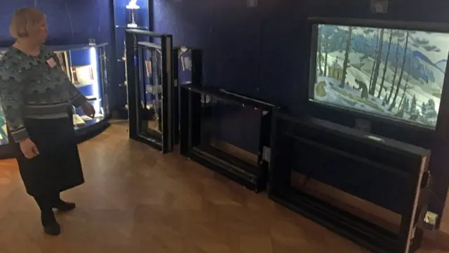 Музей Рериха после изъятия картин