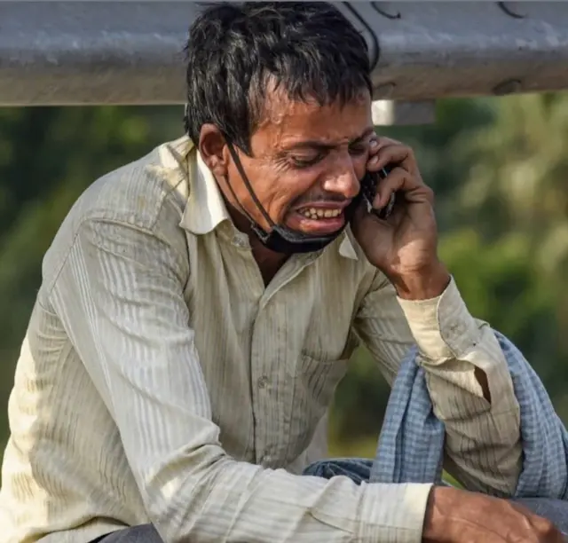 PTI वृत्तसंस्थेचे छायाचित्रकार अतुल यादव यांनी काढलाला हा फोटो