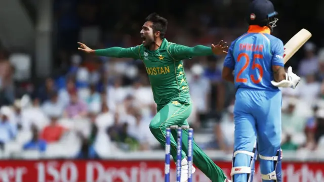 محمد عامر اور شیکھر دھون