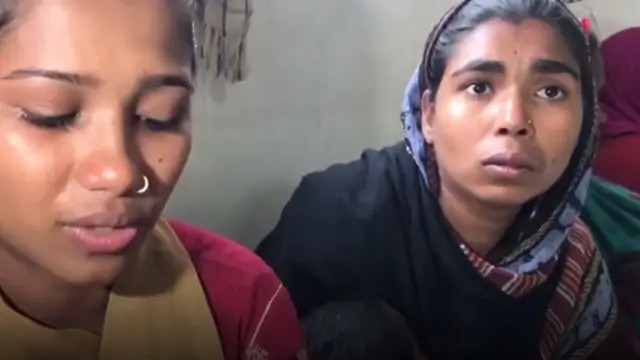 অনেককে বস্তি থেকে তুলে আনা হয়েছে কোলের শিশুকে নিয়েই