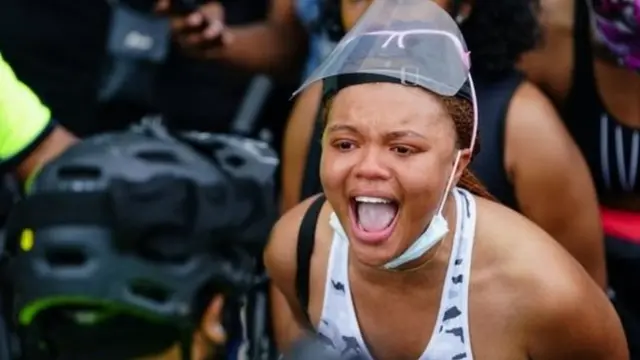 अमरीका विरोध प्रदर्शन