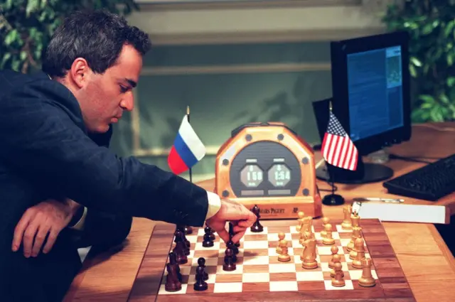 Kasparov contra la Deep Blue