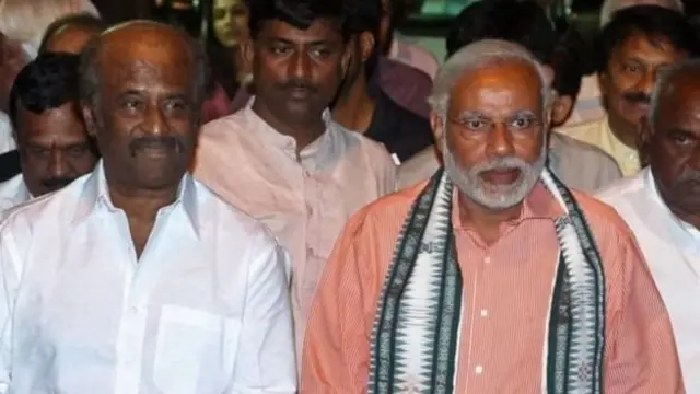 ரஜினி மற்றும் மோதி