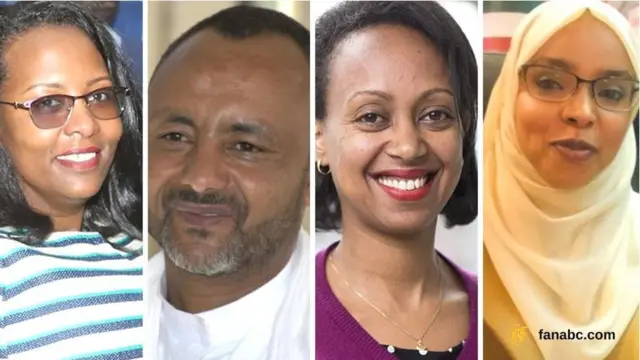 ወ/ሮ አዳነች አቤቤ፣ አቶ ላቀው አየለ፣ ዶ/ር ሊያ ታደሰ እና ፊልሰን አብዱላሂ