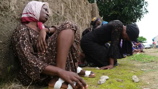 Parents of abducted students for Kaduna state, Nigeria - July 2021