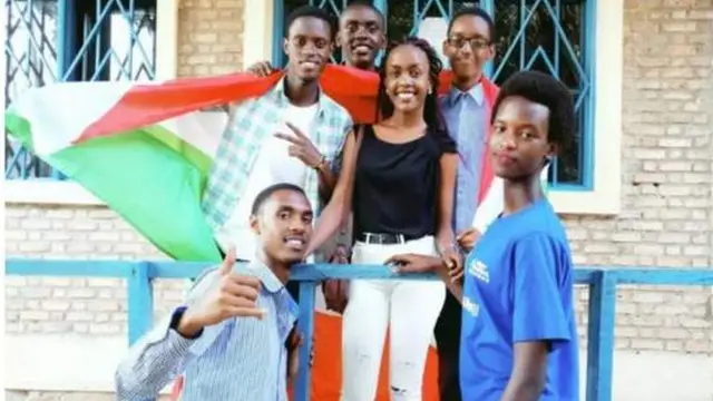 Les six membres de l'équipe de robotique du Burundi qui sont disparus à Washington