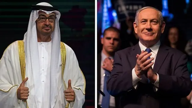اسرائئل اور متحدہ امارات کے لیڈر