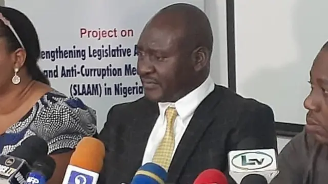 Auwal Musa Rafsanjani (onyeisi ndị CISLAC/TI na Naijirịa)