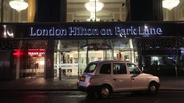 Hotel Hilton em Londres