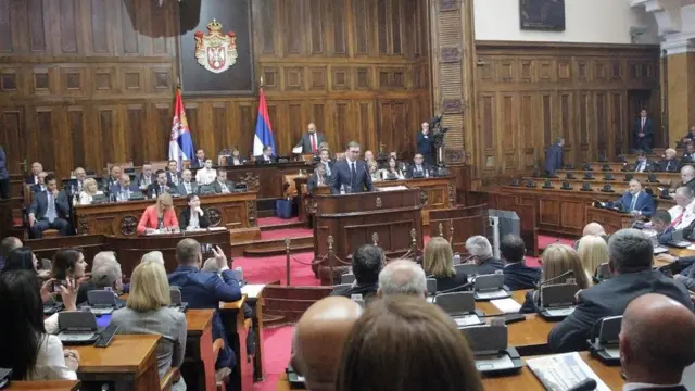 Vučićev govor trajao je dva i po sata