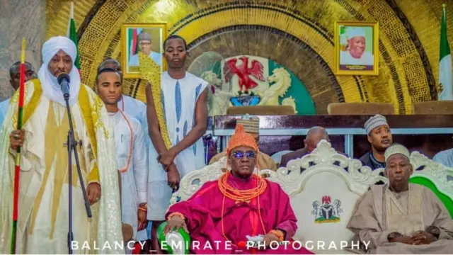 Sanusi da Ganduje da Oba ne Benin