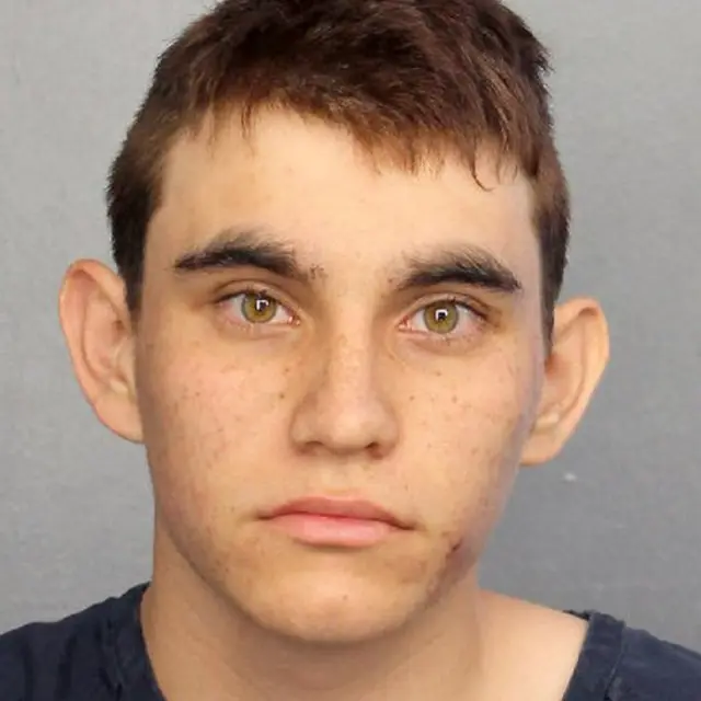 Nikolas Cruz tras su detención (Foto: Alguacil del Condado Broward)