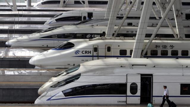中國在一帶一路許多沿線國家投資興建鐵路，但遇上許多阻滯。