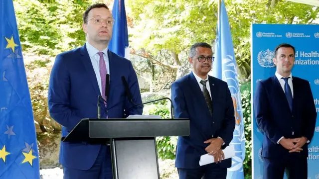 Agaasimaha guud ee WHO oo ay hareero taaganyihiin wasiirrada caafimaadka Jarmalka iyo Faransiisku