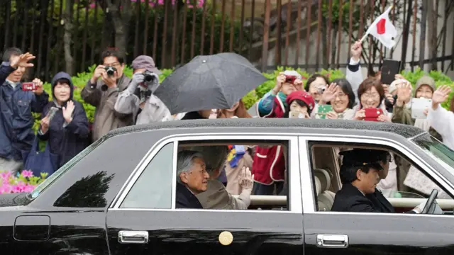 明仁天皇夫妇