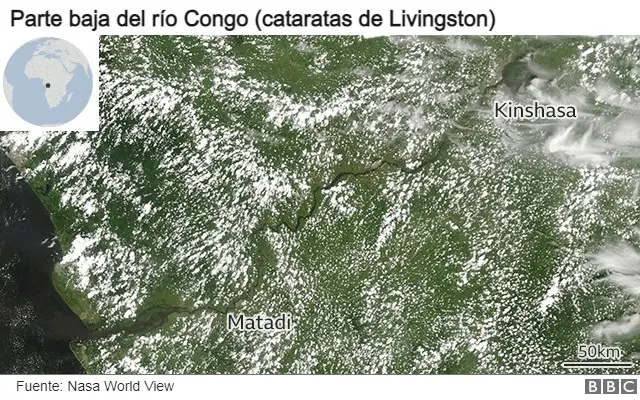 cabecera del río Congo