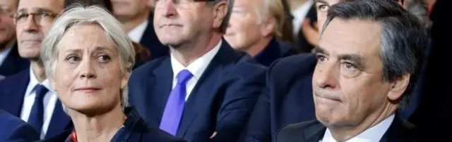 Hai vợ chồng ông Francois Fillon
