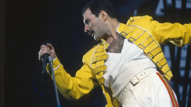 Freddie Mercury no palco