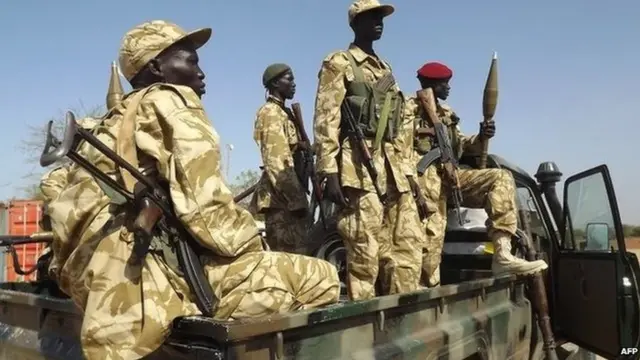 Wanajeshi wa Sudan Kusini