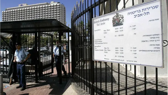 السفارة البريطانية في إسرائيل
