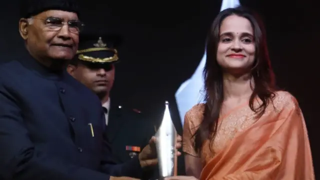 सर्वप्रिया सांगवान को रामनाथ गोयनका अवार्ड