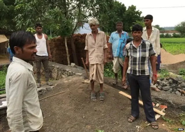 गावातील पुरुष. राजस्थान