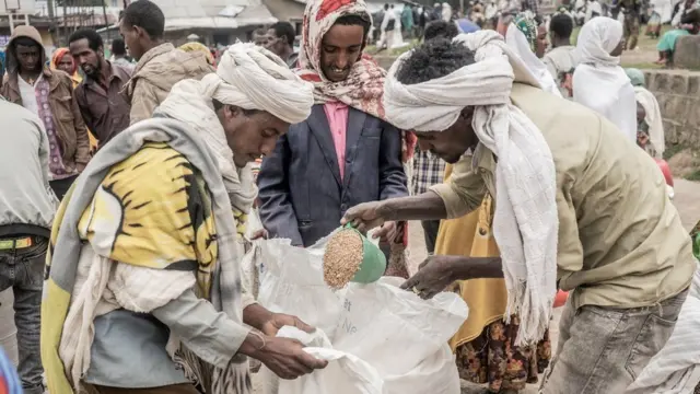 Ethiopia imekuwa ikikabiliwa na ukame mbaya unaohitaji usambazaji wa chakula cha msaada
