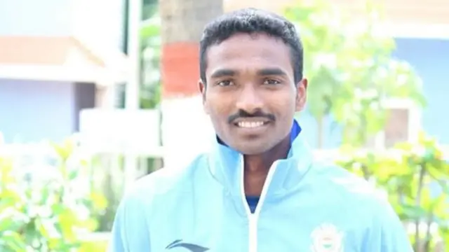 தடகள வீரர் ஆரோக்கிய ராஜீவ்