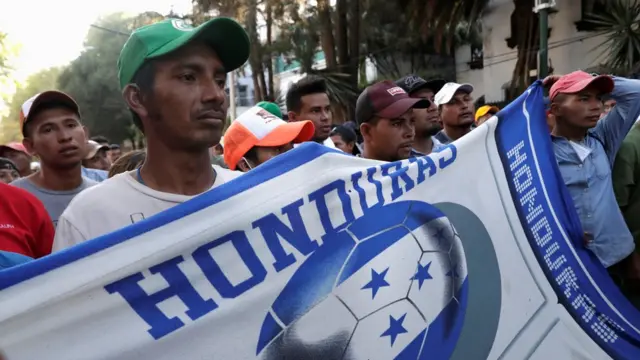 Беженцы из Гондураса