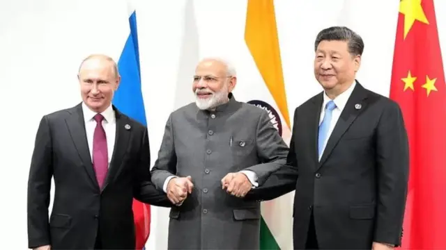 भारत-रूस-चीन