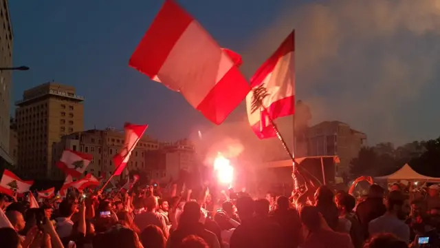 مظاهرات لبنان