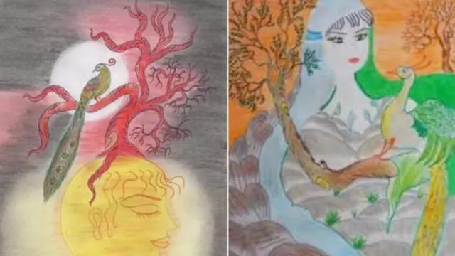 Karya seni Mitra Farazandeh