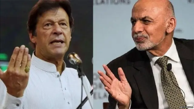 इमरान ख़ान और अशरफ़ ग़नी की फाइल फोटो