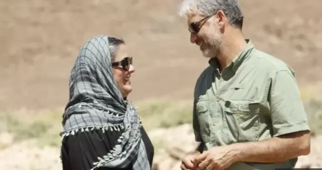 هومن جوکار و همسرش سپیده کاشانی، از فعالان محیط زیست زندانی در ایران
